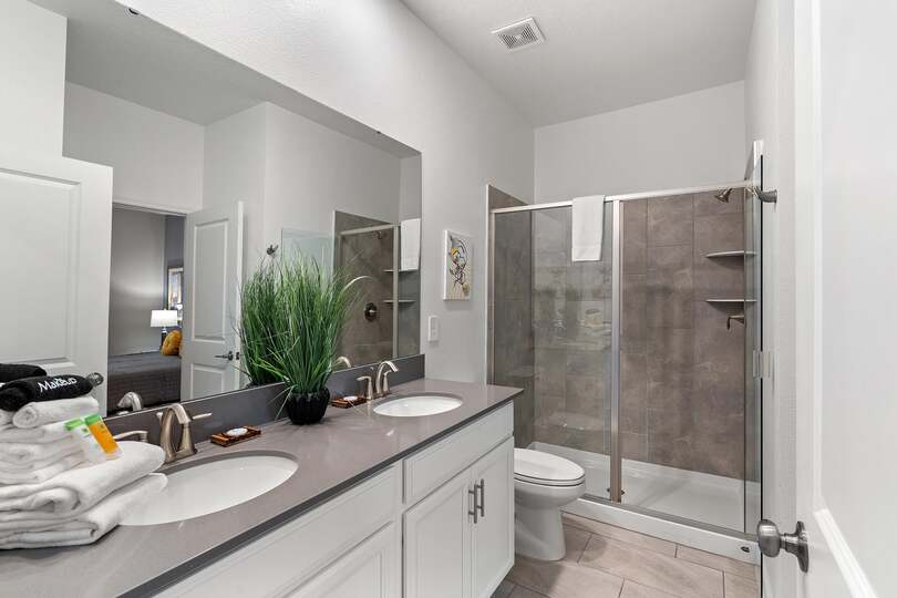 Shared Bathroom 2 Downstairs Shower