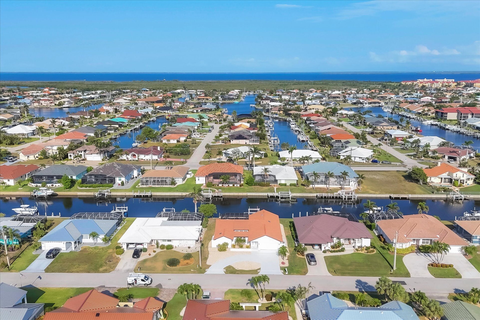 Beautiful 3-Bedroom, 2-Bathroom Canal-front home with Private West facing Pool in Punta Gorda, FL